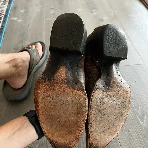 Women Ariat Boots Booties 10009529 7.5B Taupe - Picture 7 of 11